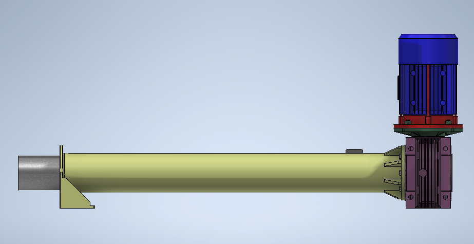 2.2千瓦NMRV线性执行器3D图纸 STP格式